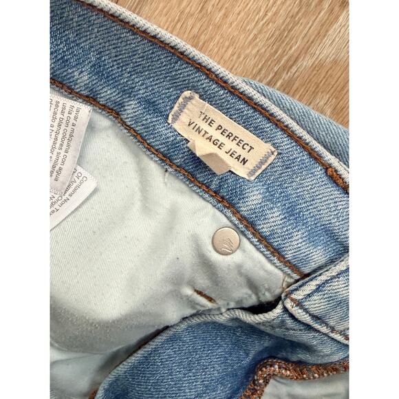 Madewell Women's Jeans Light Wash The Perfect Vintage Jeans | 28 - Picture 3 of 4